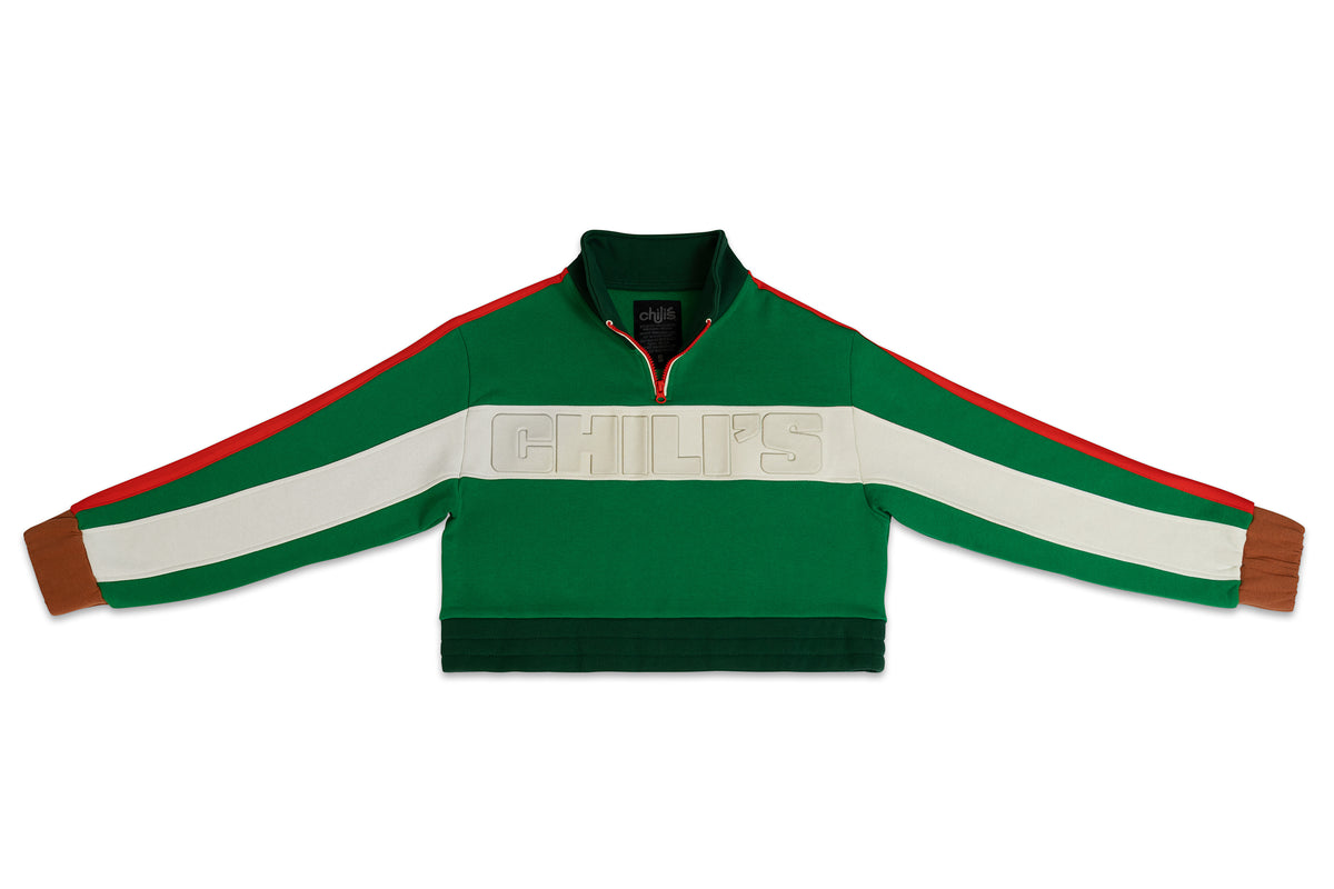 Cropped Cheese Pull Quarter Zip