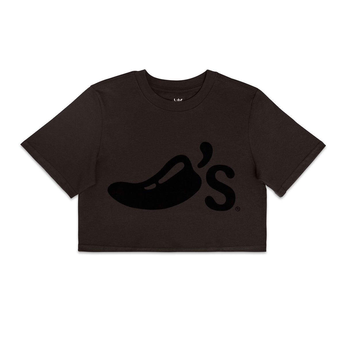 Suburban Cropped Tee - Black