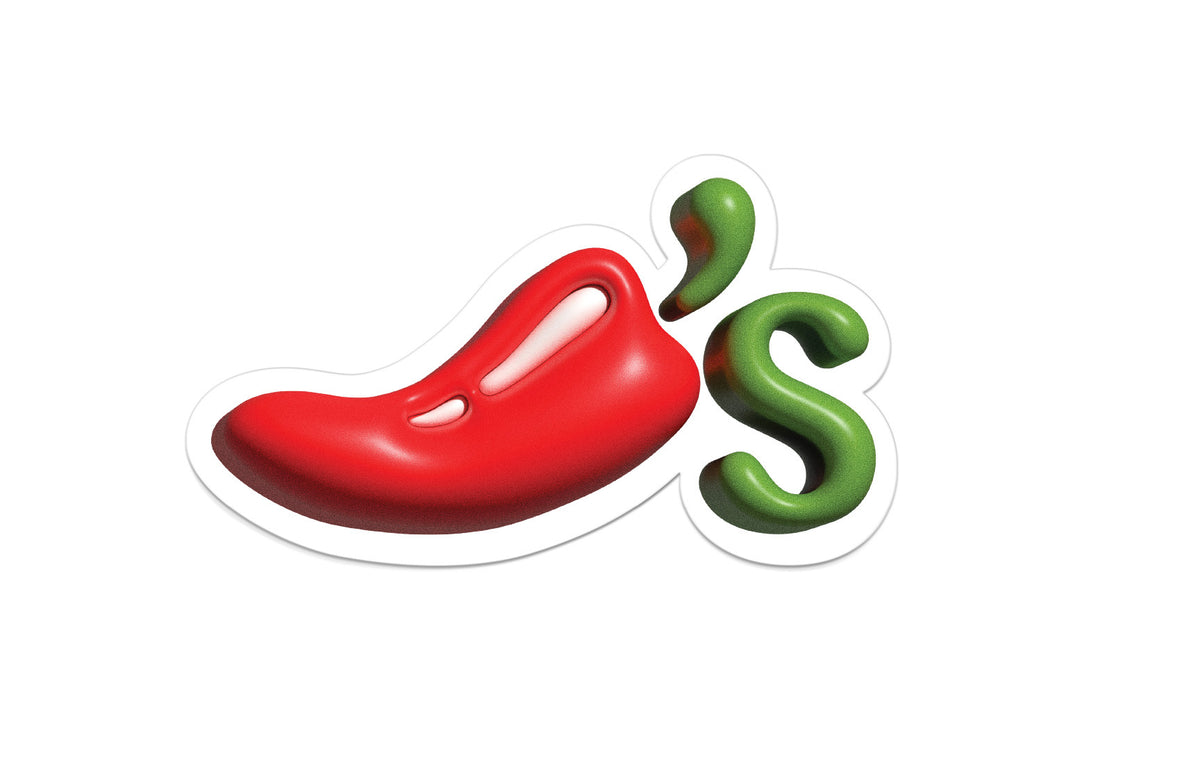 3D Pepper Sticker