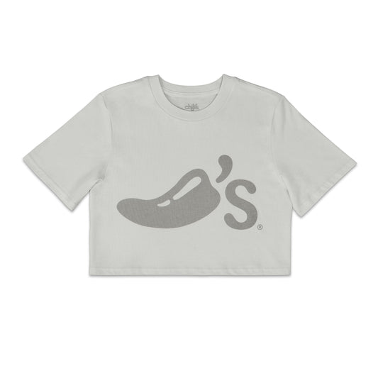 Suburban Cropped Tee - White