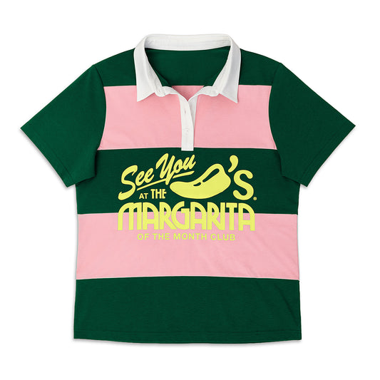 POLO SHIRT - PINK & GREEN
