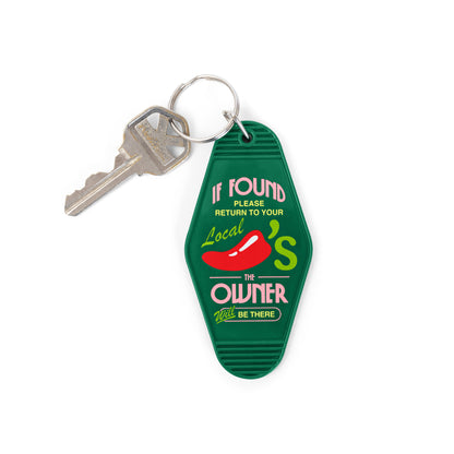 PLASTIC KEYCHAIN