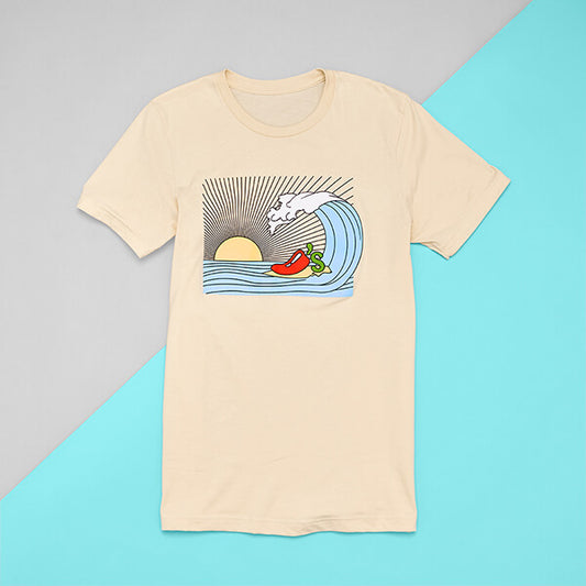 Surfing Wave T-Shirt